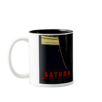 SATURN, Queen of the Planets Mug mugs