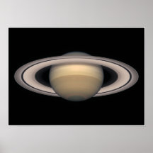Saturn Small Poster - Space and Astronomy gift
