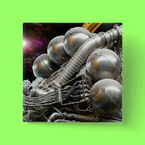 Saturn V Rocket Engine button buttons