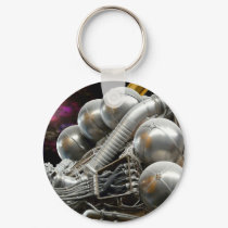 Saturn V Rocket Engine keychains
