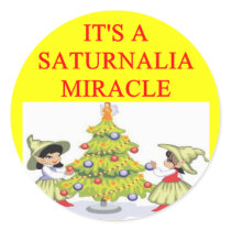 SATURNALIA pagan holiday stickers by jimbuf SATURNALIA pagan holiday stickers