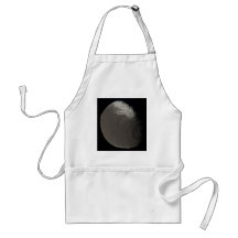 Saturn's 3rd Largest Moon Iapetus Taken by Cassini Aprons
