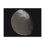 Saturn's 3rd Largest Moon Iapetus Taken by Cassini postcards