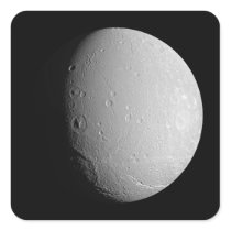 Saturn's moon Dione 2 Sticker