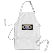 Saturn's Rings in Ultraviolet Light aprons by LisasLair Saturn's Rings in Ultraviolet Light aprons