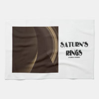 Saturn's Rings (Photo Of Saturn Rings) Hand Towels