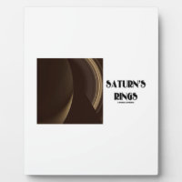 Saturn's Rings (Photo Of Saturn Rings) Plaques
