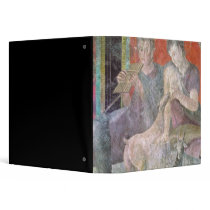 Satyr and Nymph Vinyl Binders