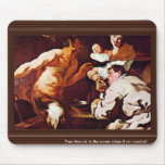 Satyr With Peasants By Liss Johann (Best Quality) mousepads