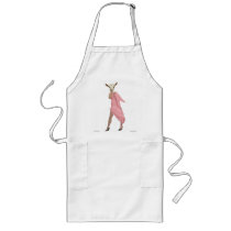 Satyrday Night Girl aprons