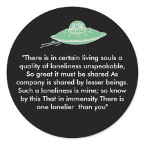 saucer of lonliness stickers by moldred saucer of lonliness stickers