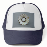 Saucer plate with attractive design mesh hat