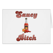 Saucy Bitch Cards