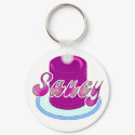 Saucy Cranberry Keychain by Anotherfort Saucy Cranberry Keychain