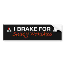 SAUCY WENCHES BUMPER STICKER
