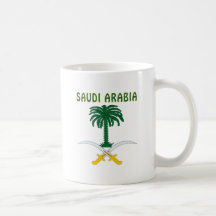 SAUDI ARABIA Coat Of Arms Coffee Mugs