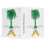 Saudi Arabia Coat of Arms detail binders