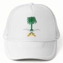 Saudi Arabia Coat of Arms Hat by FlagTshirts Saudi Arabia Coat of Arms Hat