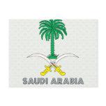 Saudi Arabia Coat of Arms postcards
