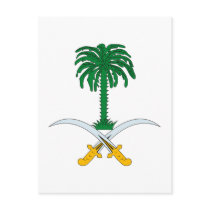 Saudi Arabia Coat of Arms postcards