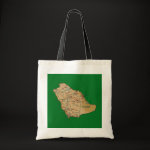 Saudi Arabia Map Bag