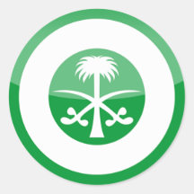 saudi_arabia round sticker