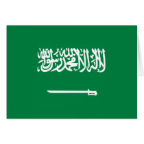 Saudi Arabia, Saudi Arabia Greeting Card