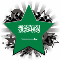 Saudi Arabia Star Photo Sculpture