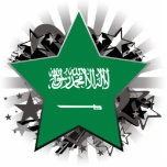 Saudi Arabia Star Photo Sculpture