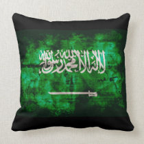 Saudi Arabian Flag Pillow
