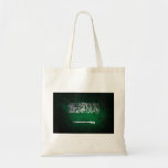 Saudi Arabian Flag Tote Bags