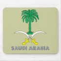 Saudi Emblem mousepads