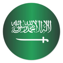 Saudi Flag Stickers
