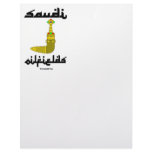Saudi Oil Fields, Gold Dagger,Letterhead,Oil