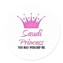 Saudi Princess stickers by flagshirt Saudi Princess stickers