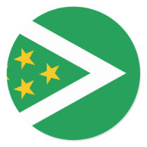 Sauga , Estonia Round Stickers