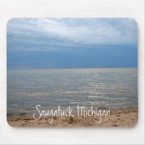 Saugatuck, Michigan Beach Mousepad