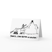 Saugy Christmas Cards