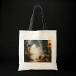 Saul and the Witch of Endor, by Benjamin West Canvas Bag