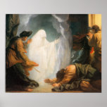 Saul and the Witch of Endor, by Benjamin West posters