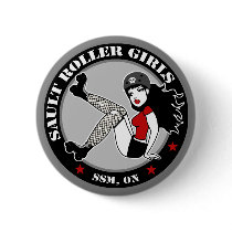 Sault Roller Girls - Button