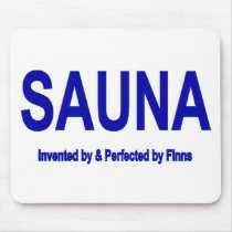 SAUNA mousepad