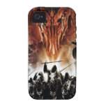 Sauron, Orcs, Witchking, and Ring Wraiths iPhone 4 Case