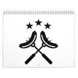 Sausage BBQ barbecue Calendars