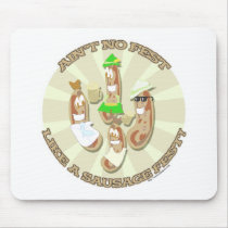 Sausage Fest! mousepads by Saywhattees Sausage Fest! mousepads