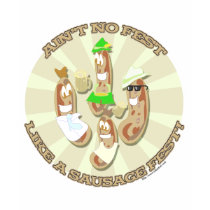 Sausage Fest! t-shirts by Saywhattees Sausage Fest! t-shirts