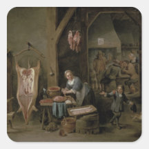 Sausage-making, 1651 sticker