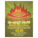 Sausage Sizzle Party Flyer
