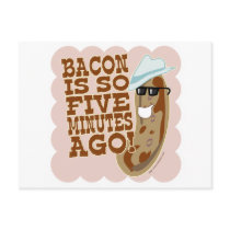 Sausage Vs. Bacon postcards by Saywhattees Sausage Vs. Bacon postcards