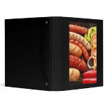 Sausages 3 Ring Binders